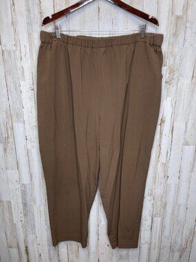 Dressbarn size 24w brown pants